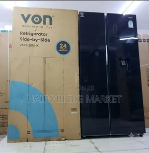 442 Litres Side by Side Von Fridge