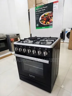 Syinix (Q60GC3)new Model 60by60 Standing Cooker 3+1