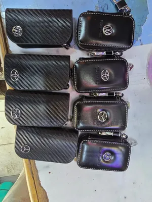 Leather Pocket Car Key Holder Pouch Bag With Attachment Hook All Cars