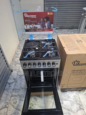 Ramtons 3g+1e 50x50 Silver Cooker- Rc/906