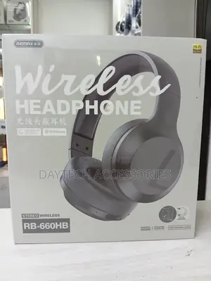 The Remax RB-660HB Wireless Over-Ear Headphones.