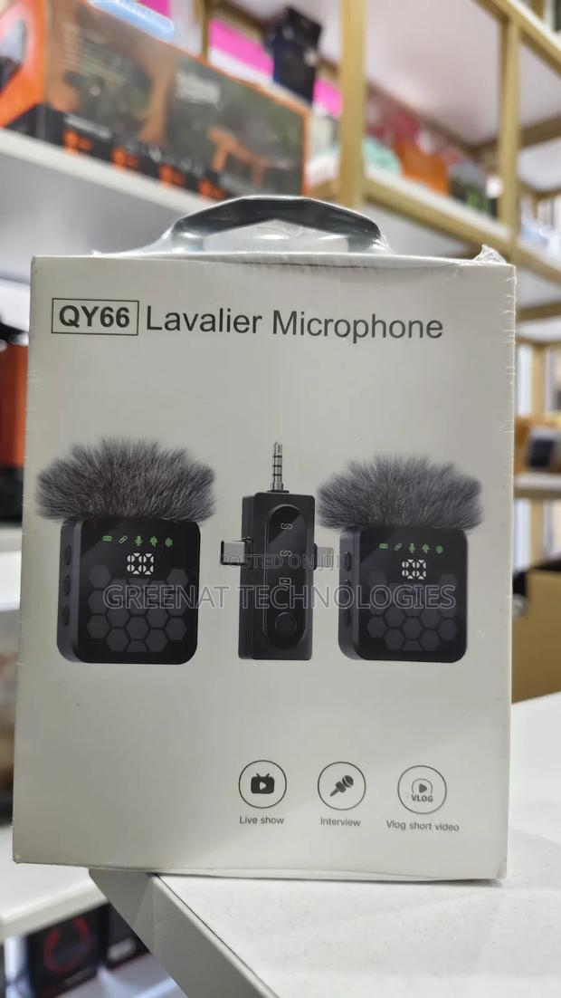 QY66 Lavalier Microphone Wireless 3-in-1 - main view