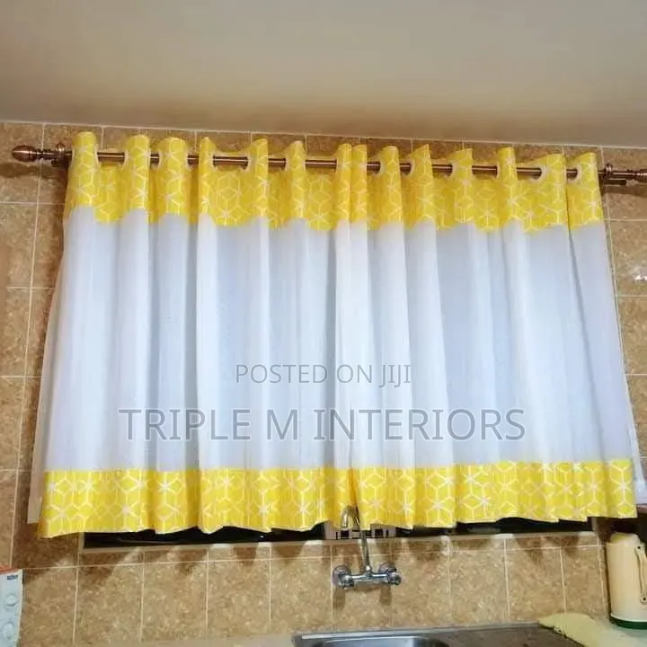 Modern Day Kitchen Curtains Designs(complete Set)