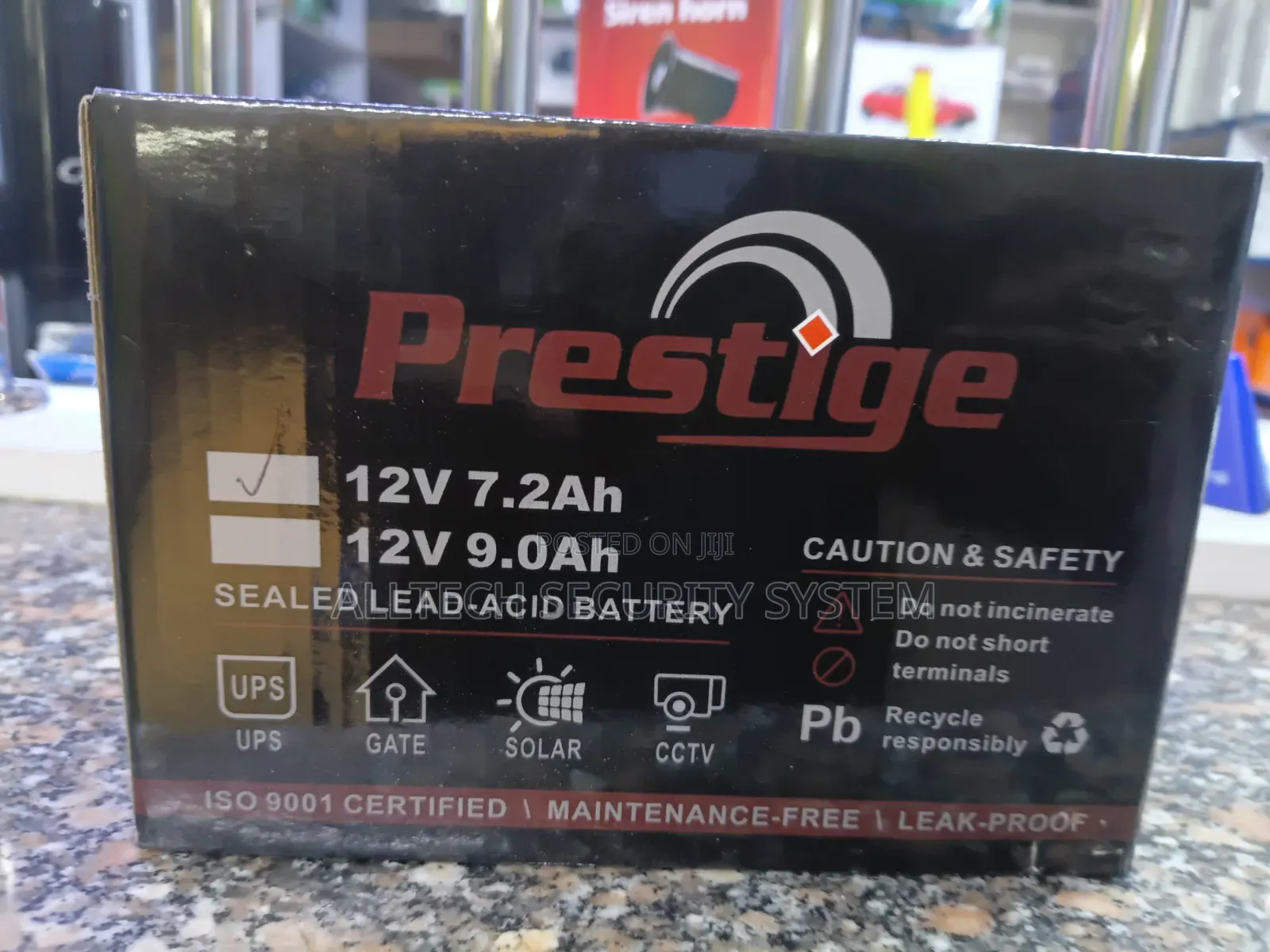 12V 7AH Back Up Battery for UPS