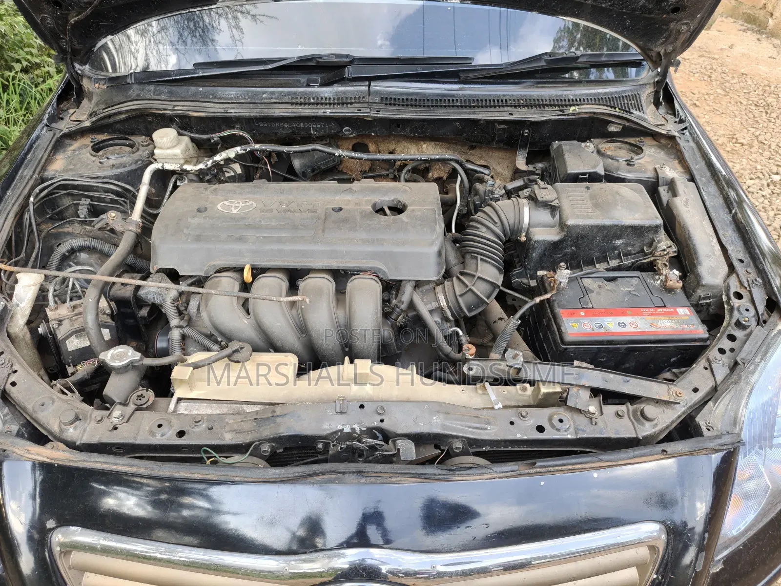 Toyota Avensis Liftback 2004 Black