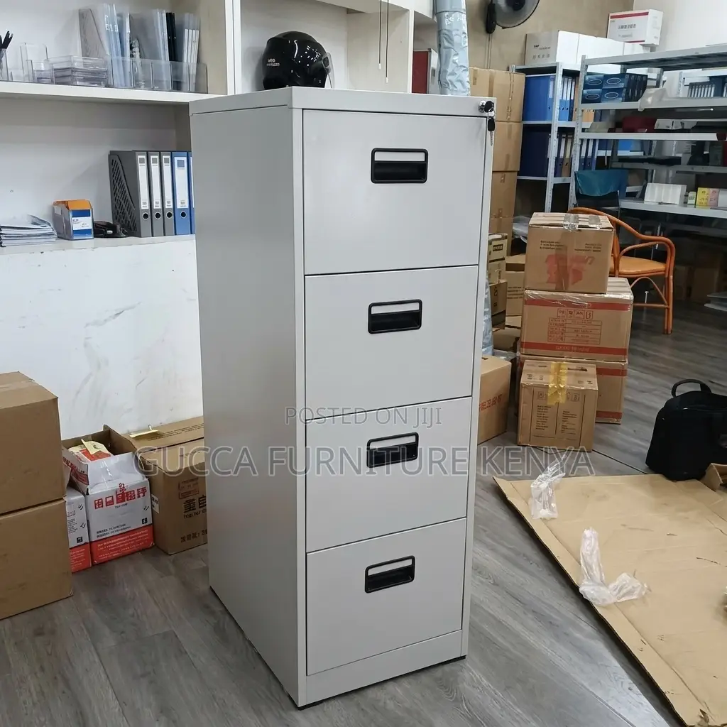 Steel 4-Drawer Filing Unit.
