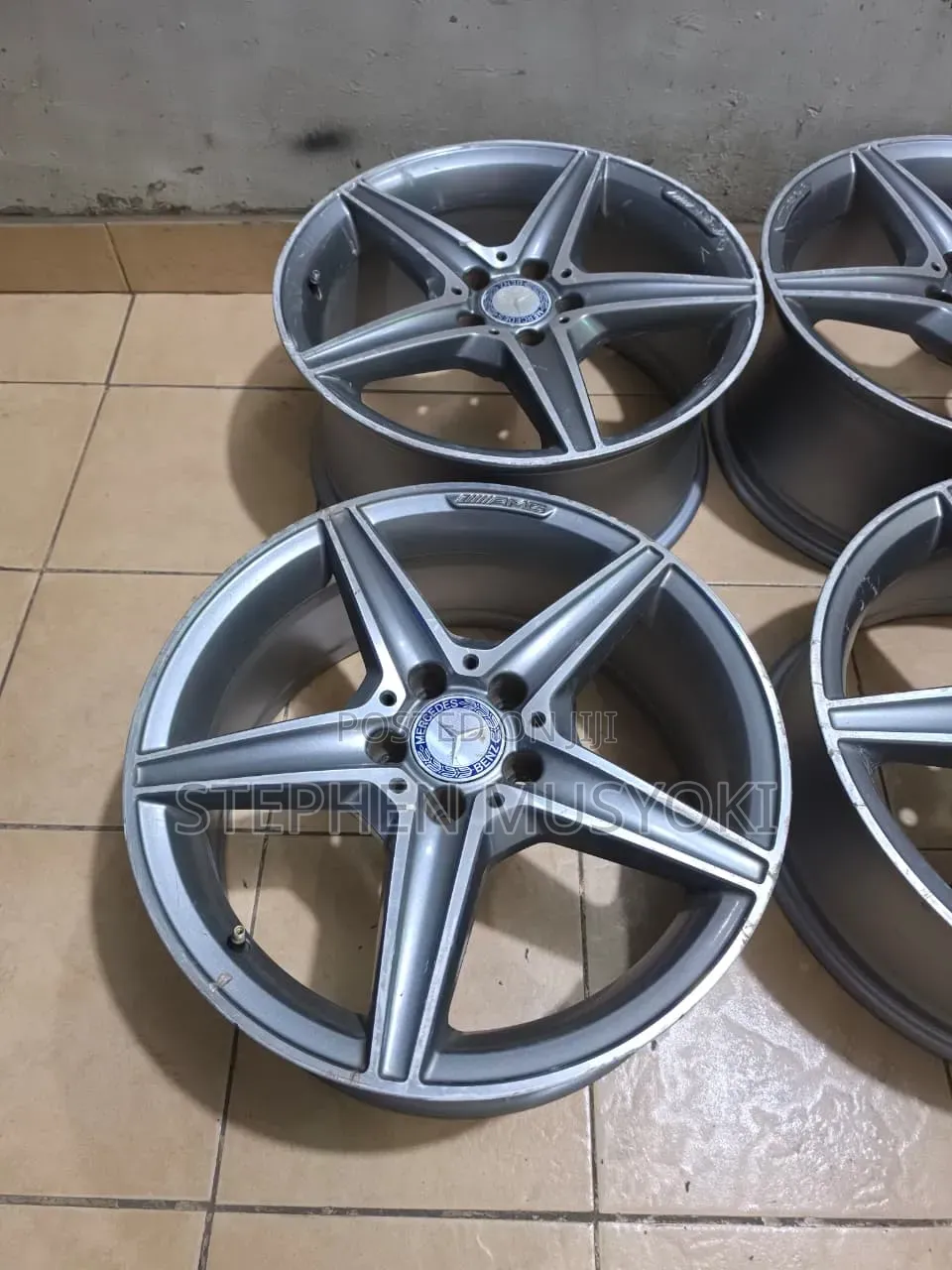 Mercedes Benz C200,e250, E350, Size 18inch Rims