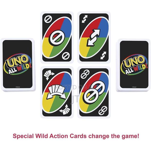 Uno All Wild Card Game - main view