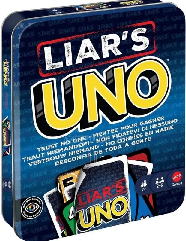 Liar's Uno Card Game - main view