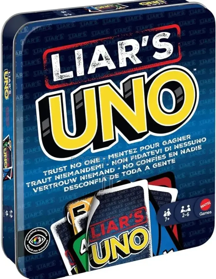 Liar's Uno Card Game
