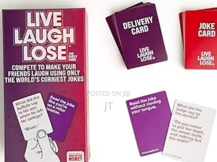 Live, Laugh, Lose Card Game