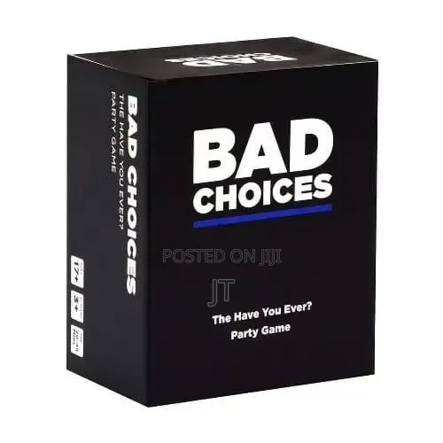 Bad Choices Card Game