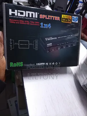 1x4 Hdmi Splitter New 4K Display