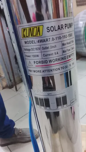 Heavy Duty 110 M 1500 W Kunda Solar Pump
