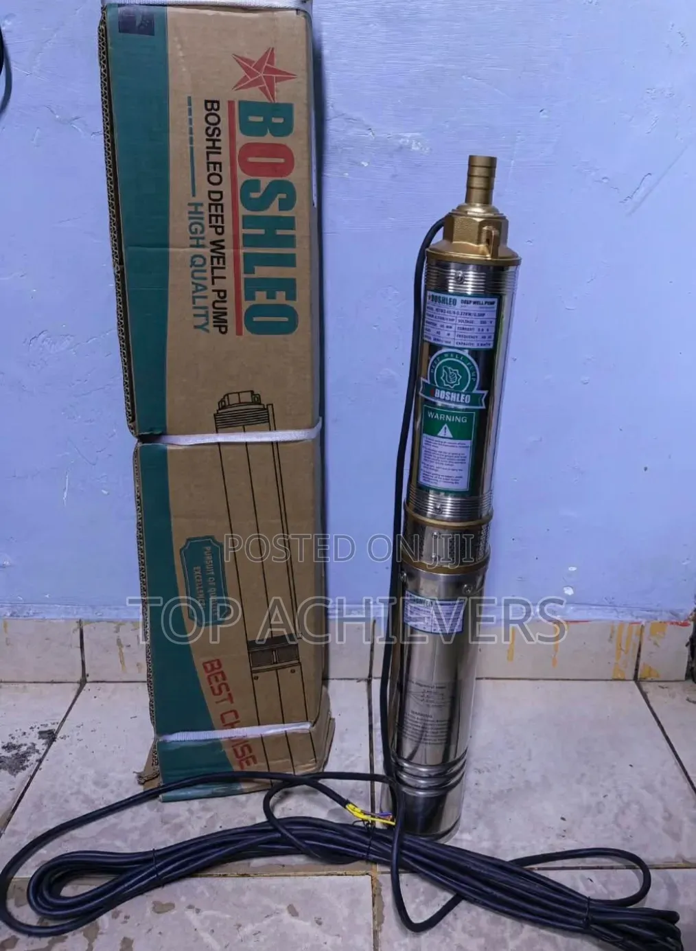 0.5hp Deep Well Submersible Pump