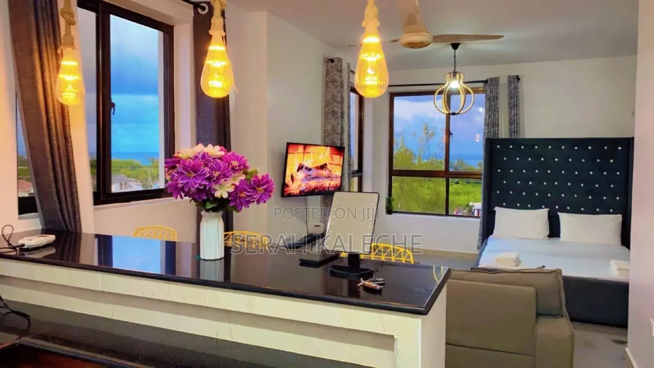 Furnished 1bdrm Apartment in Seville Residence, Shanzu for rent