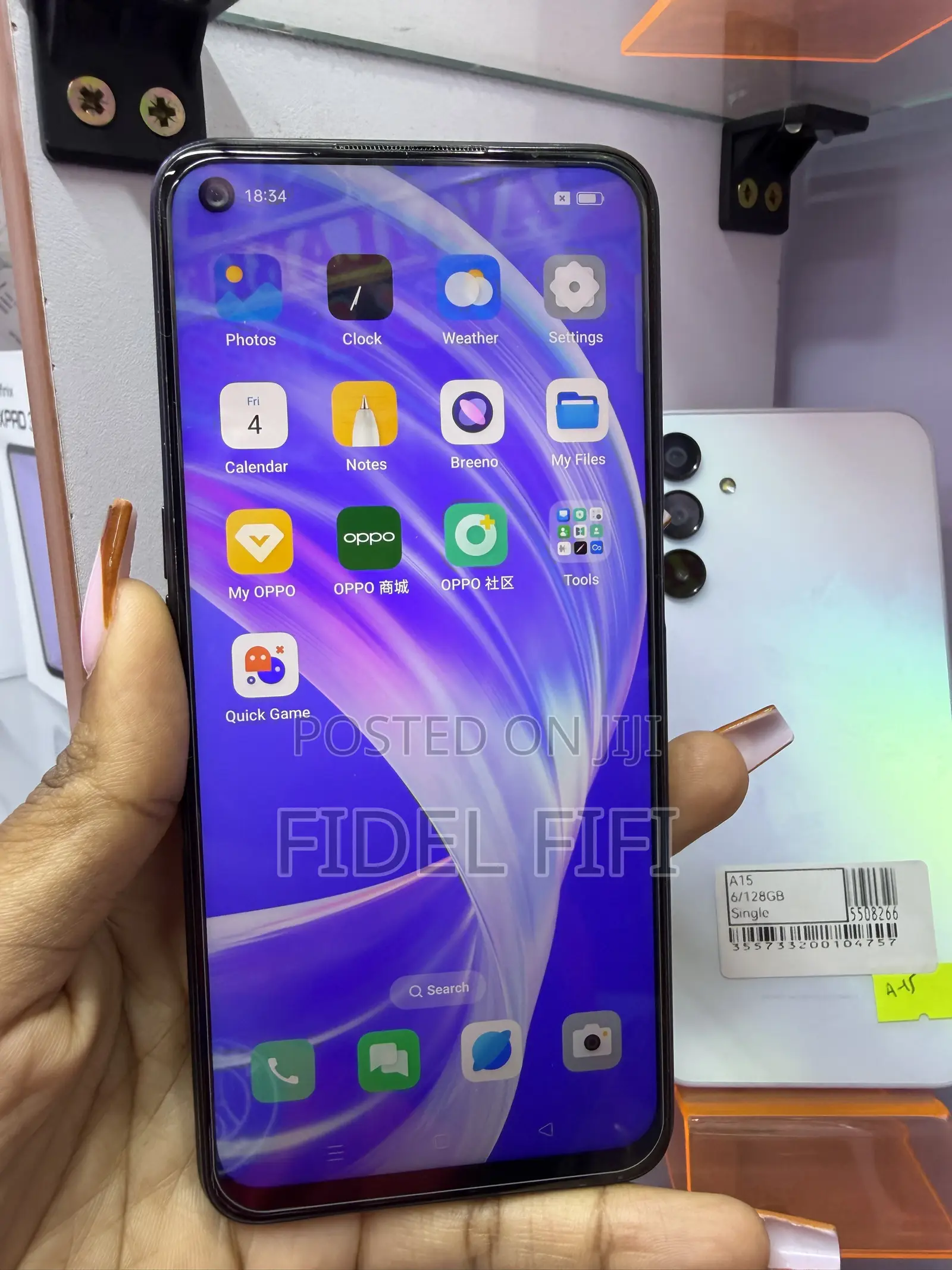 Oppo A72 5G 128 GB Black