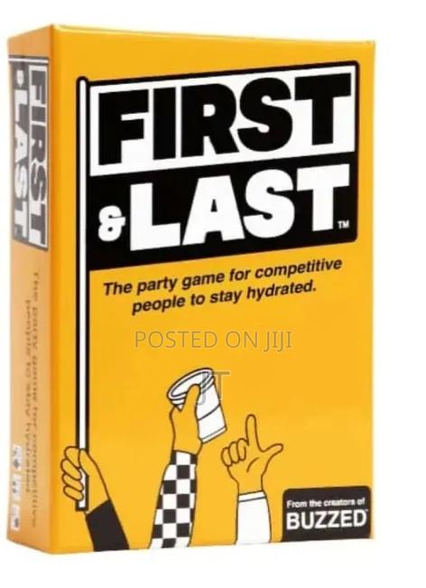 First and Last Card Game - main view