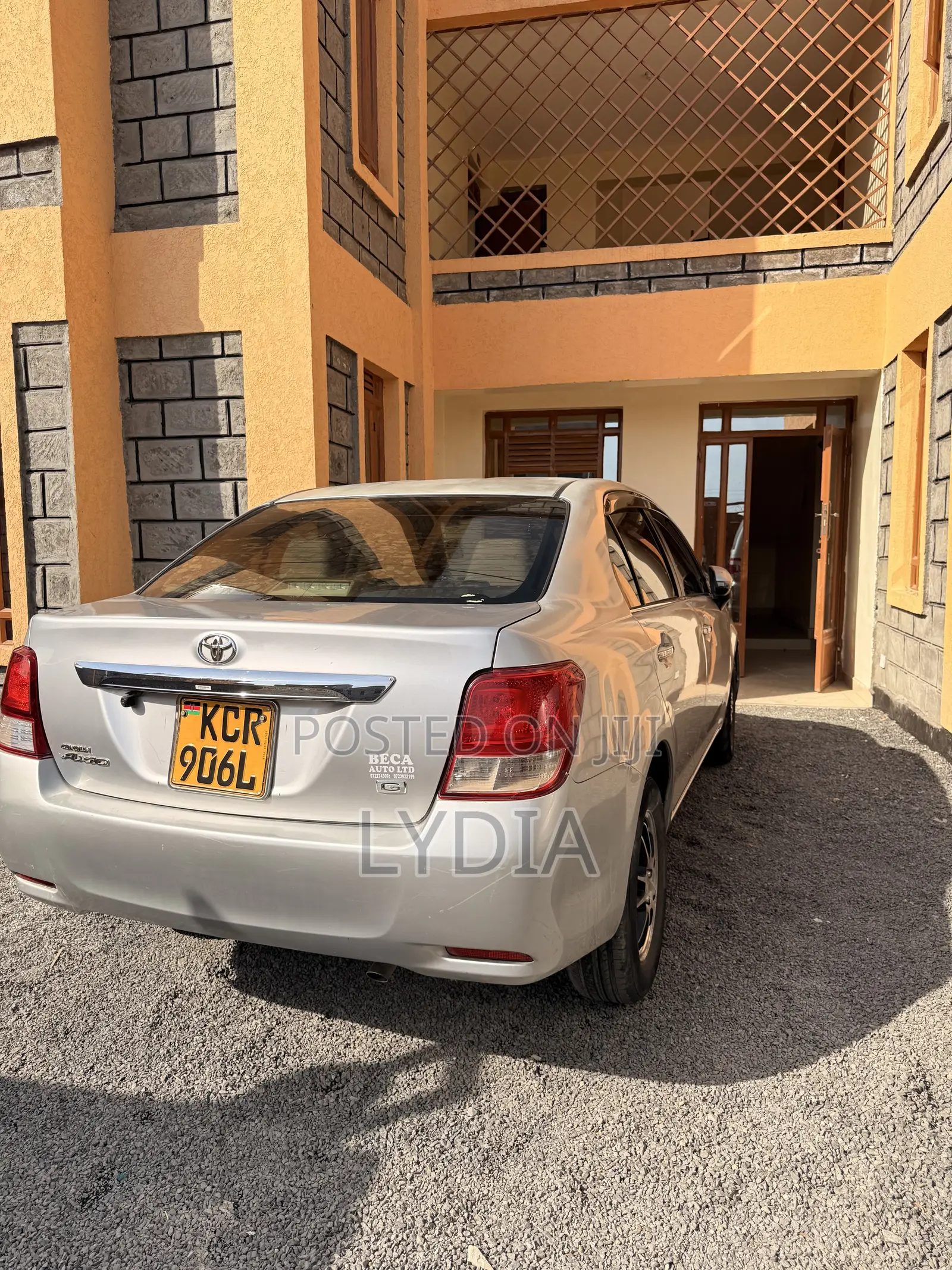 Toyota Axio 2012 Silver