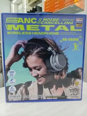 The Remax RB-980HB ANC Metal Wireless Headphone.