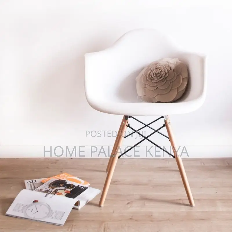 Dining Chair; Stylish Eames Plastic Dining Chair for Modern Home Decor
