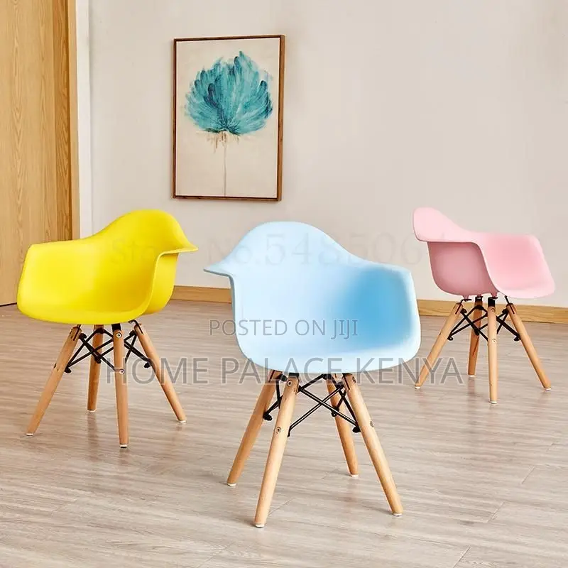 Dining Chair; Stylish Eames Plastic Dining Chair for Modern Home Decor