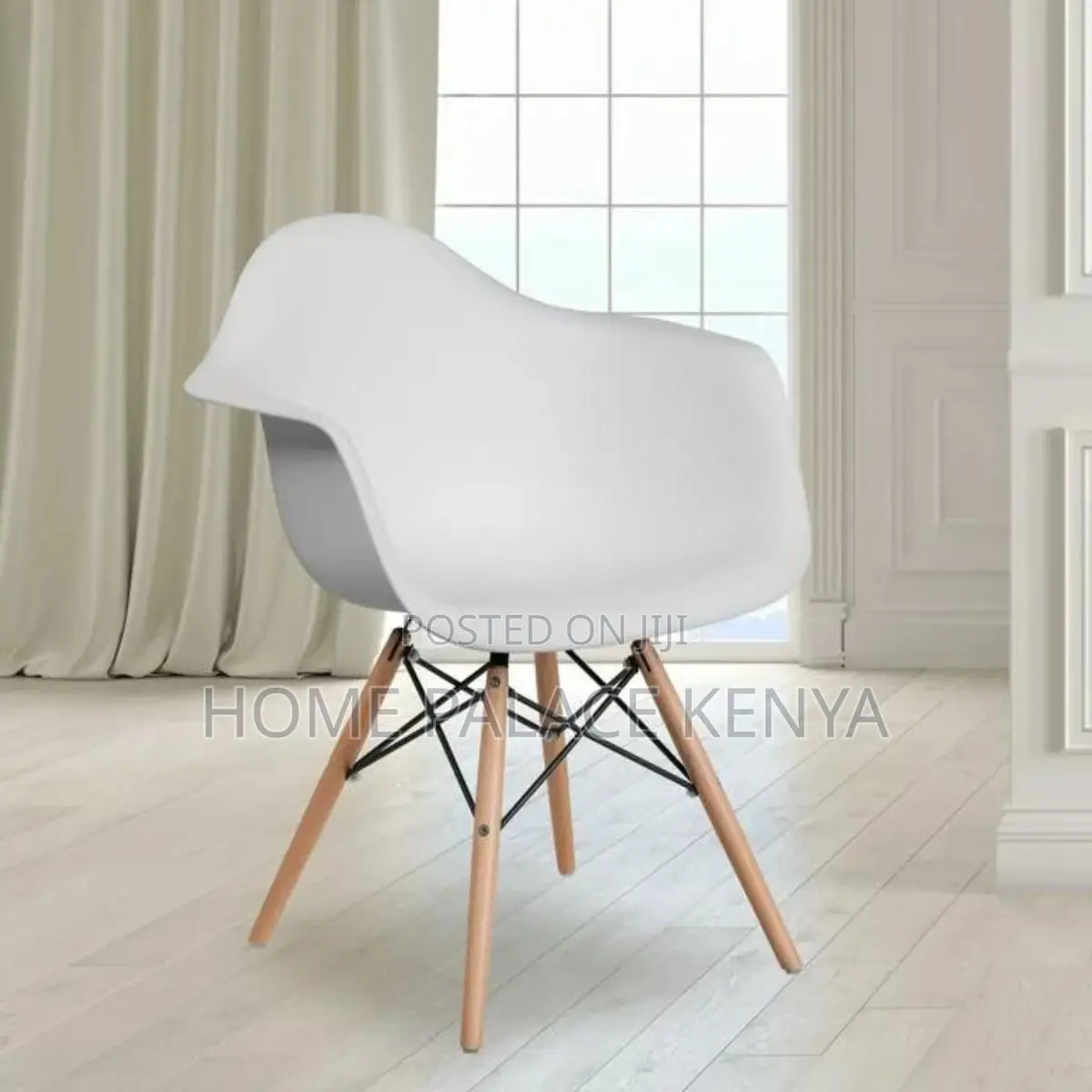 Dining Chair; Stylish Eames Plastic Dining Chair for Modern Home Decor