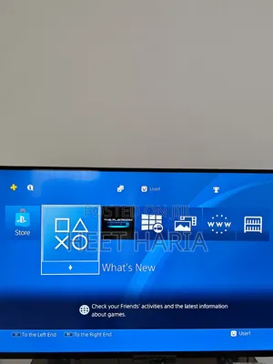 Sony PS4 Fat + 3 Controllers + 6 Games