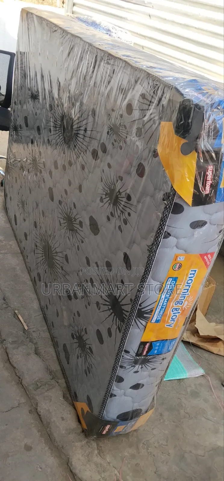 Mattress Dr New Morning Glory 4x6 8" Premium Quilted Superfoam