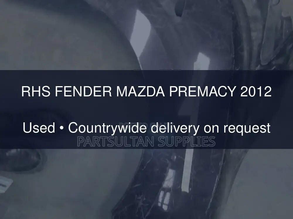 RHS Fender Mazda Premacy 2012