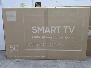 Syinix 50 Inch Smart TV 50S65H Frameless TV