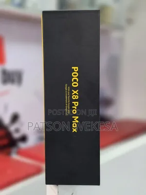 New Xiaomi Poco X8 Pro Max 512 GB Black