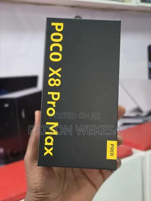 New Xiaomi Poco X8 Pro Max 512 GB Black