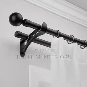 Juakali Curtain Rods Heavy Gauge Antique Window Rod's