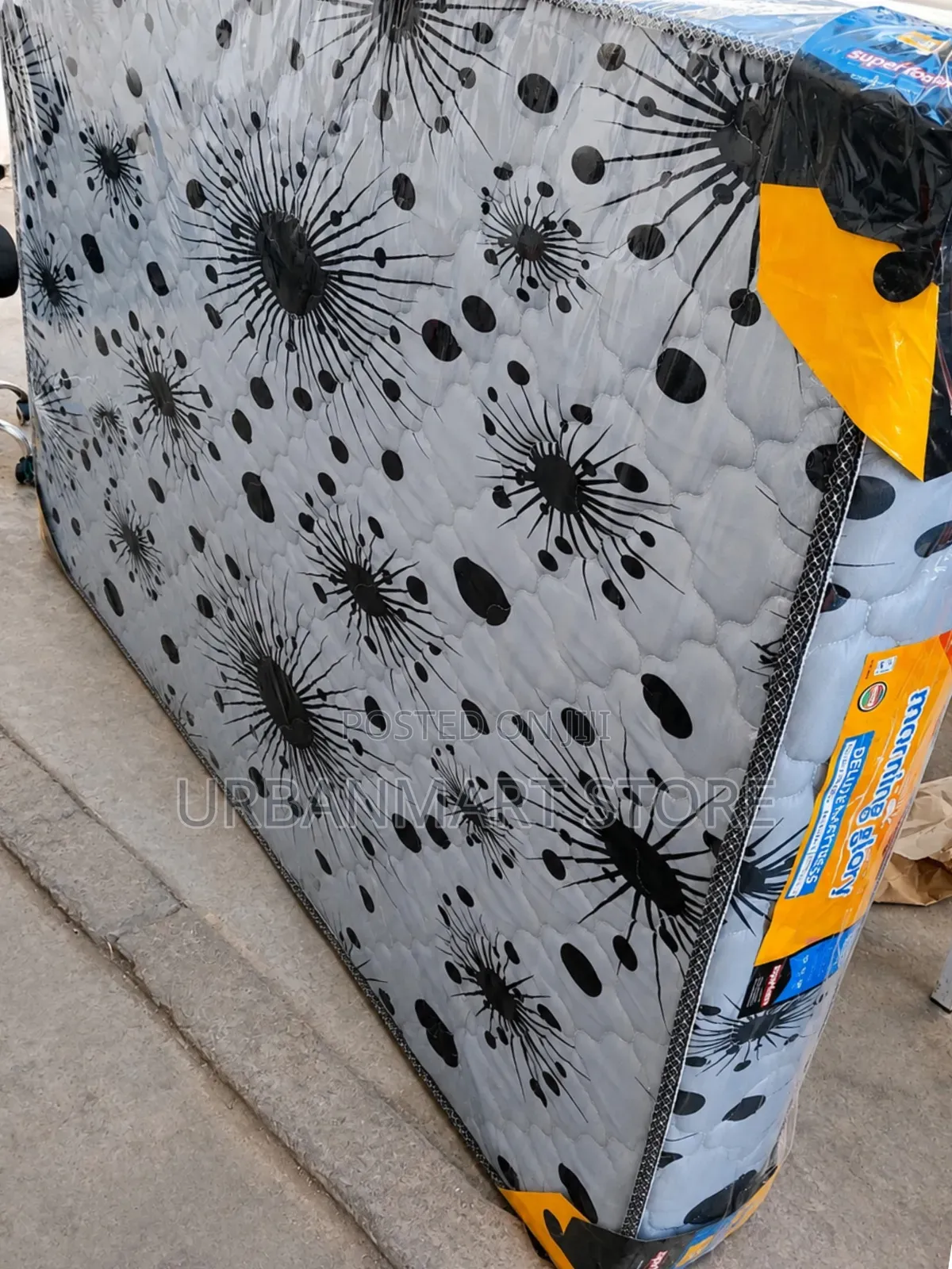 Mattress Mattress - Quilted 4 by 6,8 Inches Superfoam