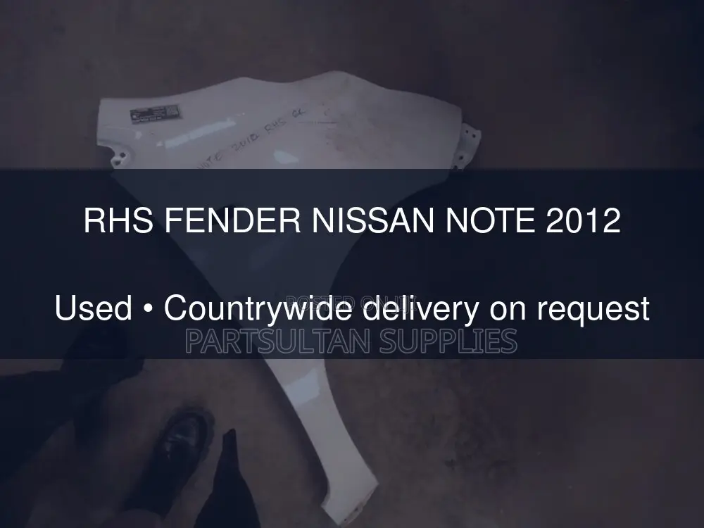 RHS Fender Nissan Note 2012