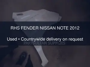 RHS Fender Nissan Note 2012