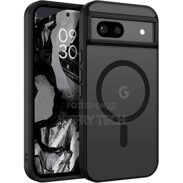 Magsafe2 Google Pixel 8a Case, Pixel 8a Magnetic Case Translucent Matt