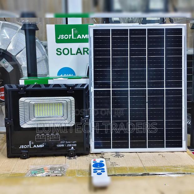 *100W JS Solar Floodlight