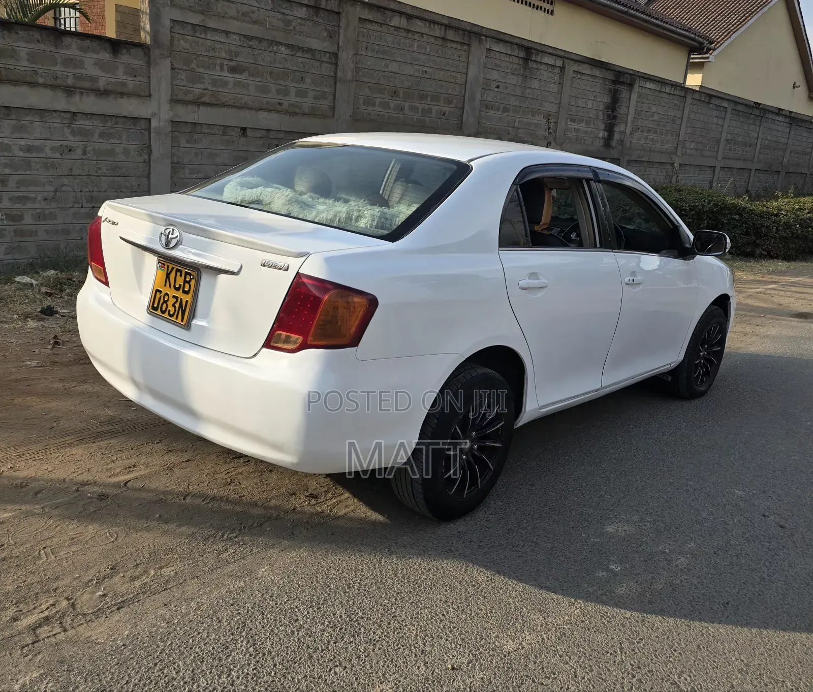 Toyota Axio 2010 White