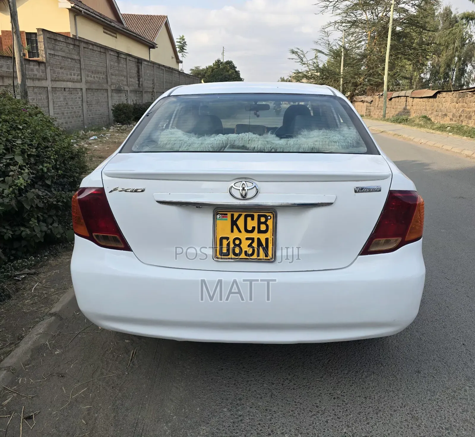 Toyota Axio 2010 White