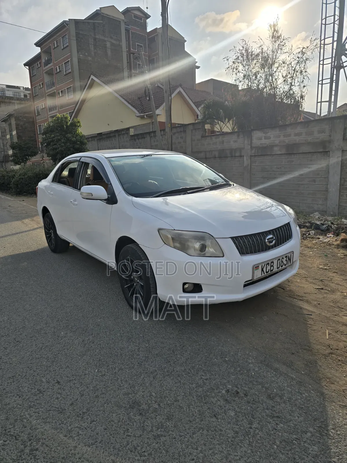 Toyota Axio 2010 White