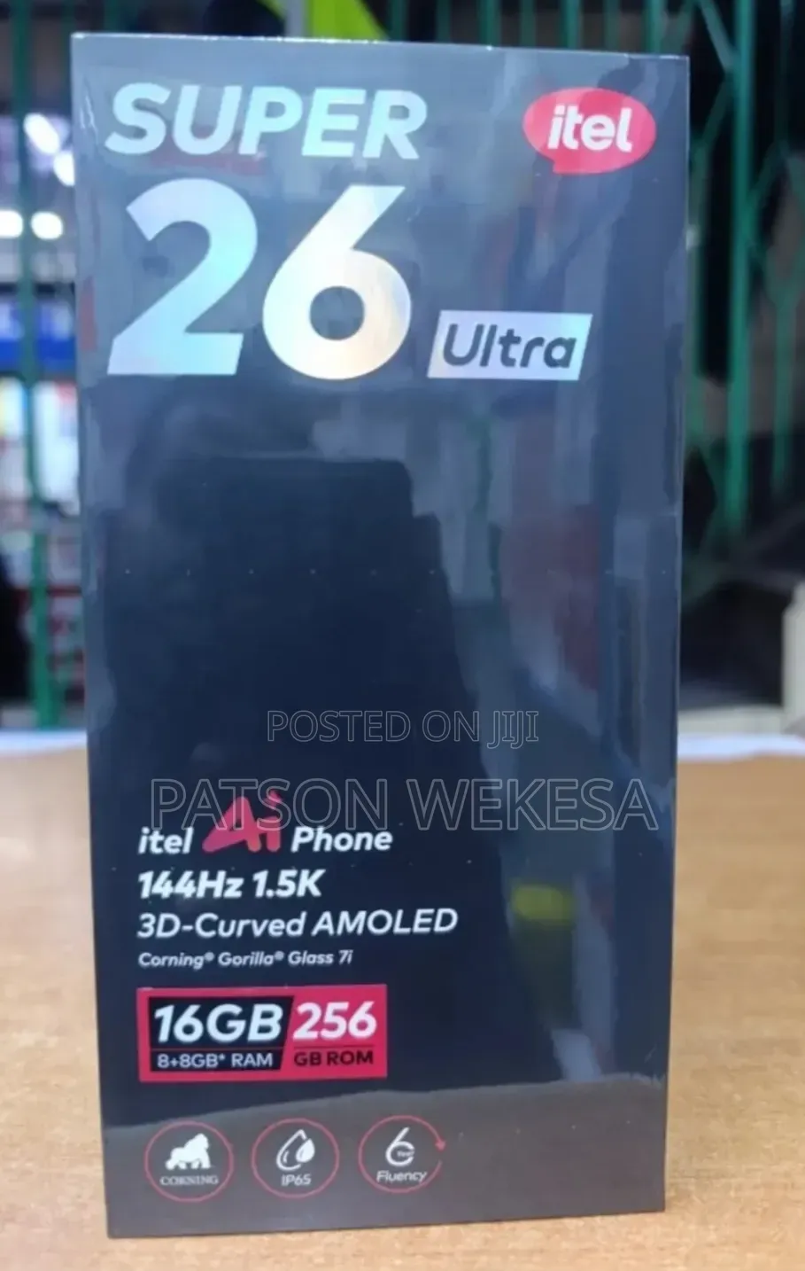 New Itel S26 Ultra 256 GB