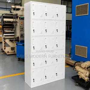 15-Doors Metallic Cabinet