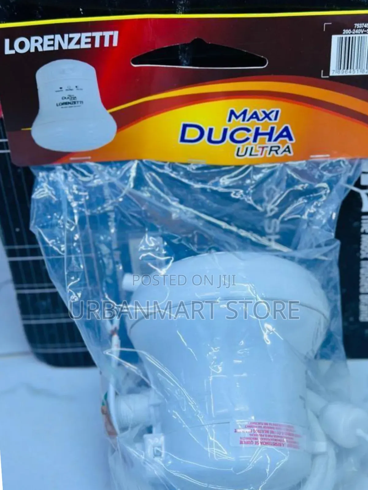 Lorenzetti Ducha Electric Shower Head for Fresh and Salty Water