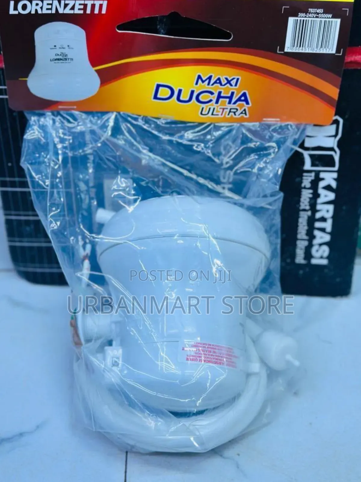 Lorenzetti Ducha Electric Shower Head for Fresh and Salty Water