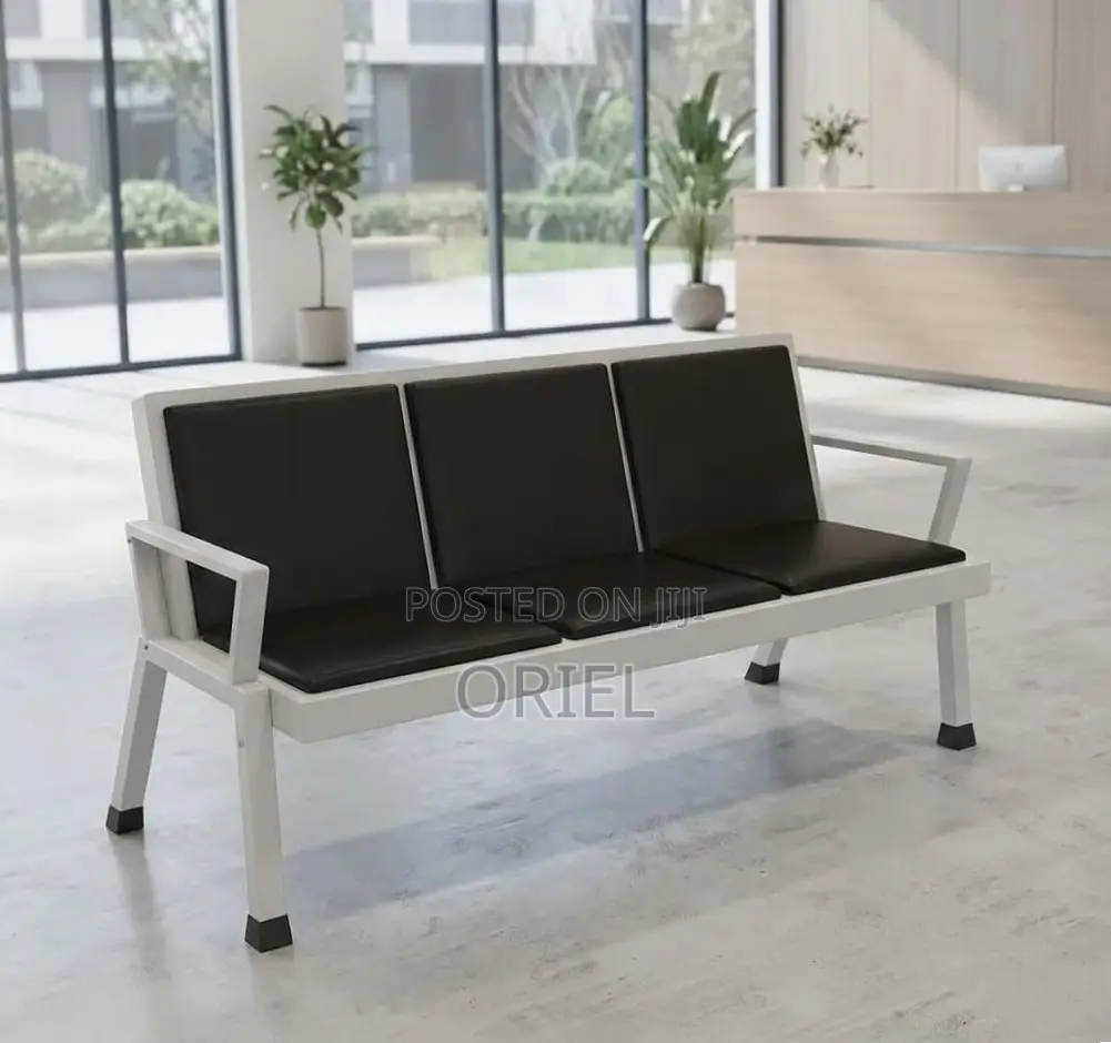 3 Seater Office Waiting Bench : Government Office Waiting Bench