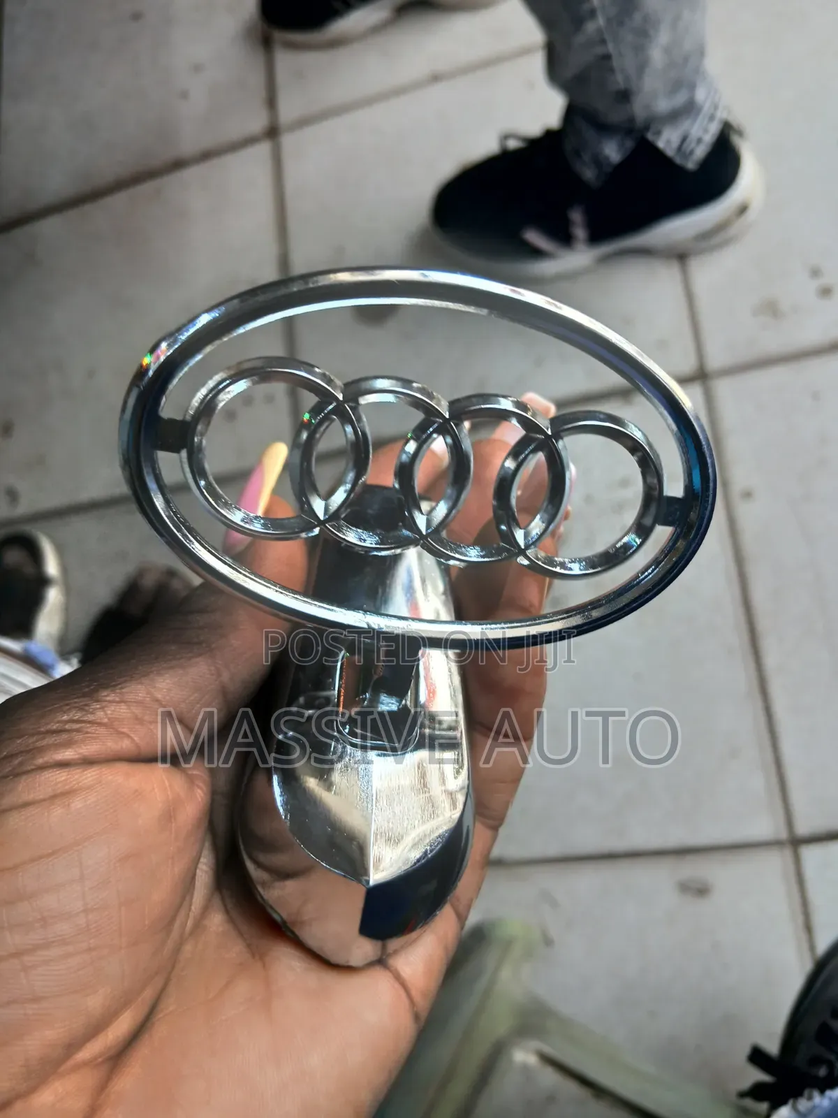 Audi Front Hood Bonet Emblem Logo/ Audi Car Logo/ Emblem