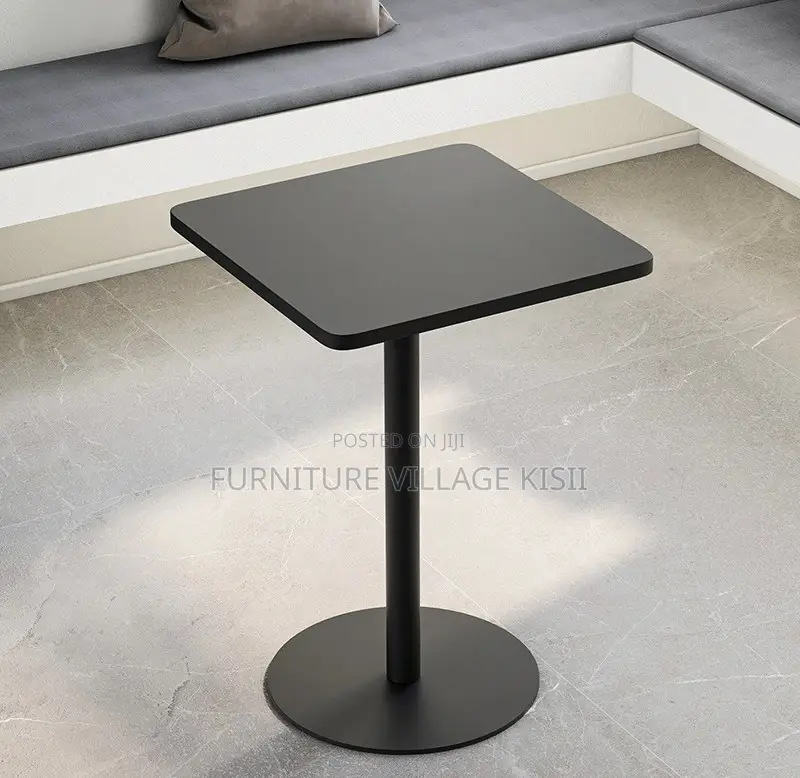 Home Furniture; Modern Black Square Bar Table