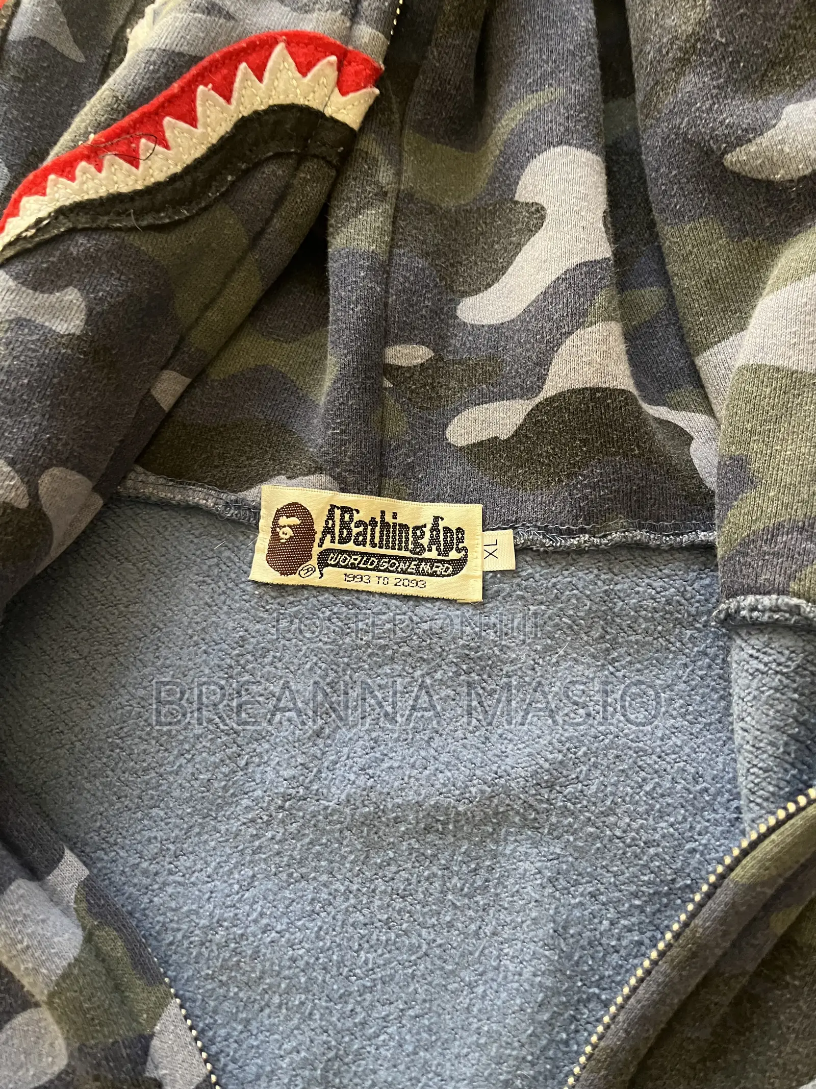 BAPE Color Camo Shark Full Zip Hoodie - Original / Pre-Owned